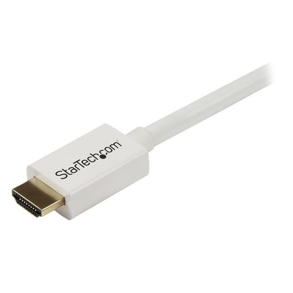 Cablu HDMI de mare viteză Ultra HD 4k - STARTECH - 5m - Alb