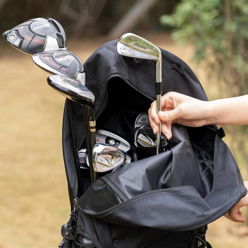 {NN74} Golf Bag Rain Cover Dustproof Rain Hood Club Protector Portable Golf Bag Rain Cover For Golf Bag And Carry Cart Stand Bag