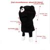 Personality Elastic Children Pullover Cap Small Bear Trendy Knitted Mask Hat Korean Style Soft Kids Winter Scarf Warmer