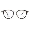 Pure Titanium Unisex Retro Round Glasses Frame with Blue Light Blocking Myopia Lenses for Women and Men