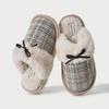Premium Fashion Cotton Slippers 2025 Autumn and Winter New Indoor Home Non-slip Warm Fluffy Slippers Half-drag Cotton Shoes