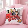 A-American D-Dad! Anime Cushion Cover Home & Car Multi-Scene Pillow Cover - Reversible, Soft & Durable for Daily Use