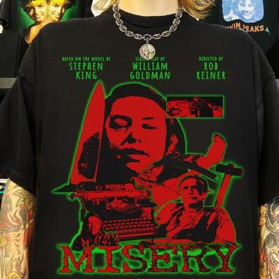 Misery Poster Shirt, Retro Movie Shirt,vintage Movie Tee,80s Movie Shirt,misery Unisex T-Shirt