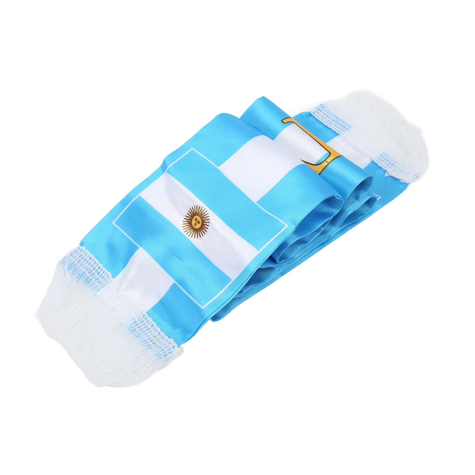 

2022 Soccer Scarf National Soccer Team Fan Scarf for Family Neighbors Friends Colleague