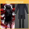 Elegante Fantasia de Corpo Inteiro de Kaneki Ken de Tokyo Ghoul Com Design Moderno Perfeita Para o Halloween e Festas Temáticas