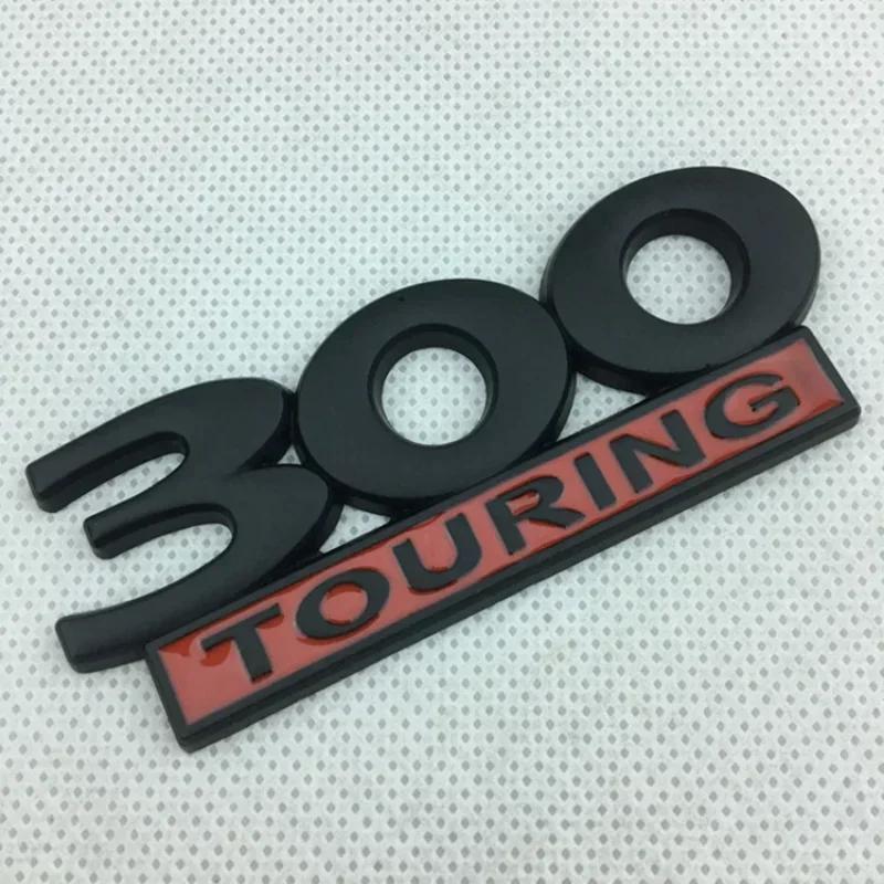 3D металлический логотип 300 Touring, наклейка на задний багажник автомобиля, боковая эмблема для Chrysler Viper GTS 2019 Vespa GTS 300 Touring Black