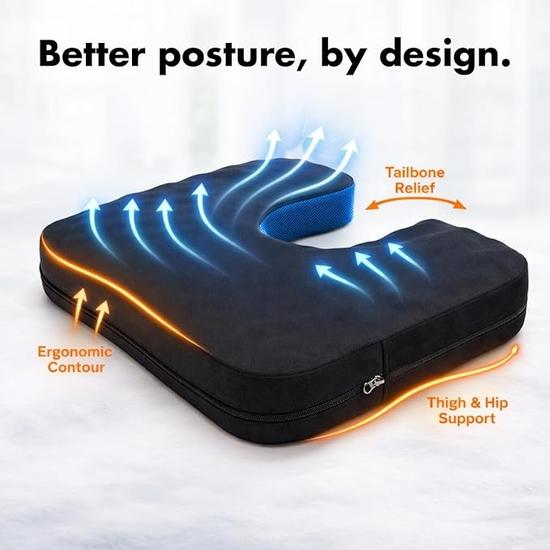 Flamingo Soft Coccyx Cushion (Universal)