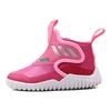 Adidas Rapidazen C Synthetic Leather Fabric Comfortable Non-Slip Shock Absorbing Wear-Resistant Mid-Top Walking Shoes Pink Baby Walking Shoes GX7133