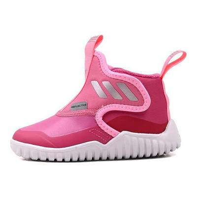 Rapidazen C Synthetic Leather Fabric Comfortable Non-Slip Shock Absorbing Wear-Resistant Mid-Top Walking Shoes Pink Baby Walking Shoes GX7133