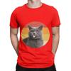 british shorthair vintage retro face Funny Graphic 100 Cotton TShirt Shorthair Tops Tees For Unisex