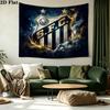 Santos FC Printed Tapestry – Wall Hanging for Bedrooms, Dorms, and Home Decor