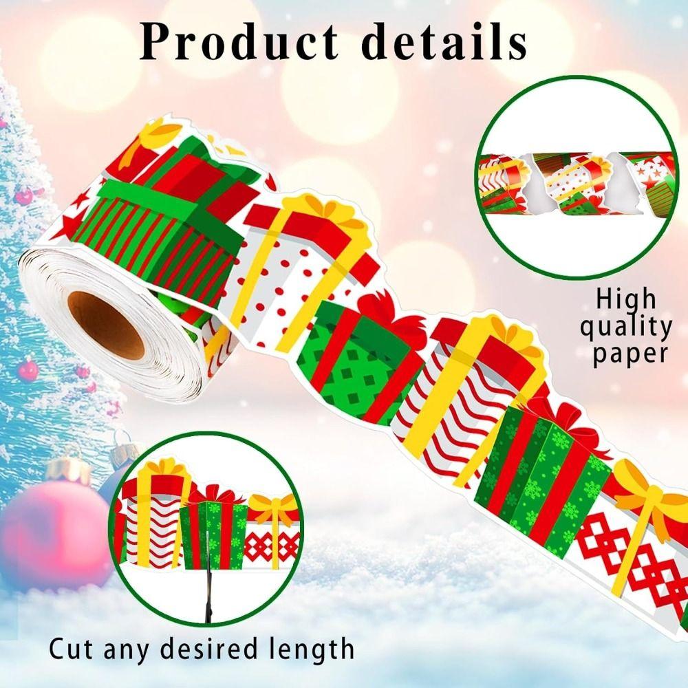 Self-adhesive Christmas Border Roll Cuttable Classroom Border Trim Border Trim  Classroom Decor