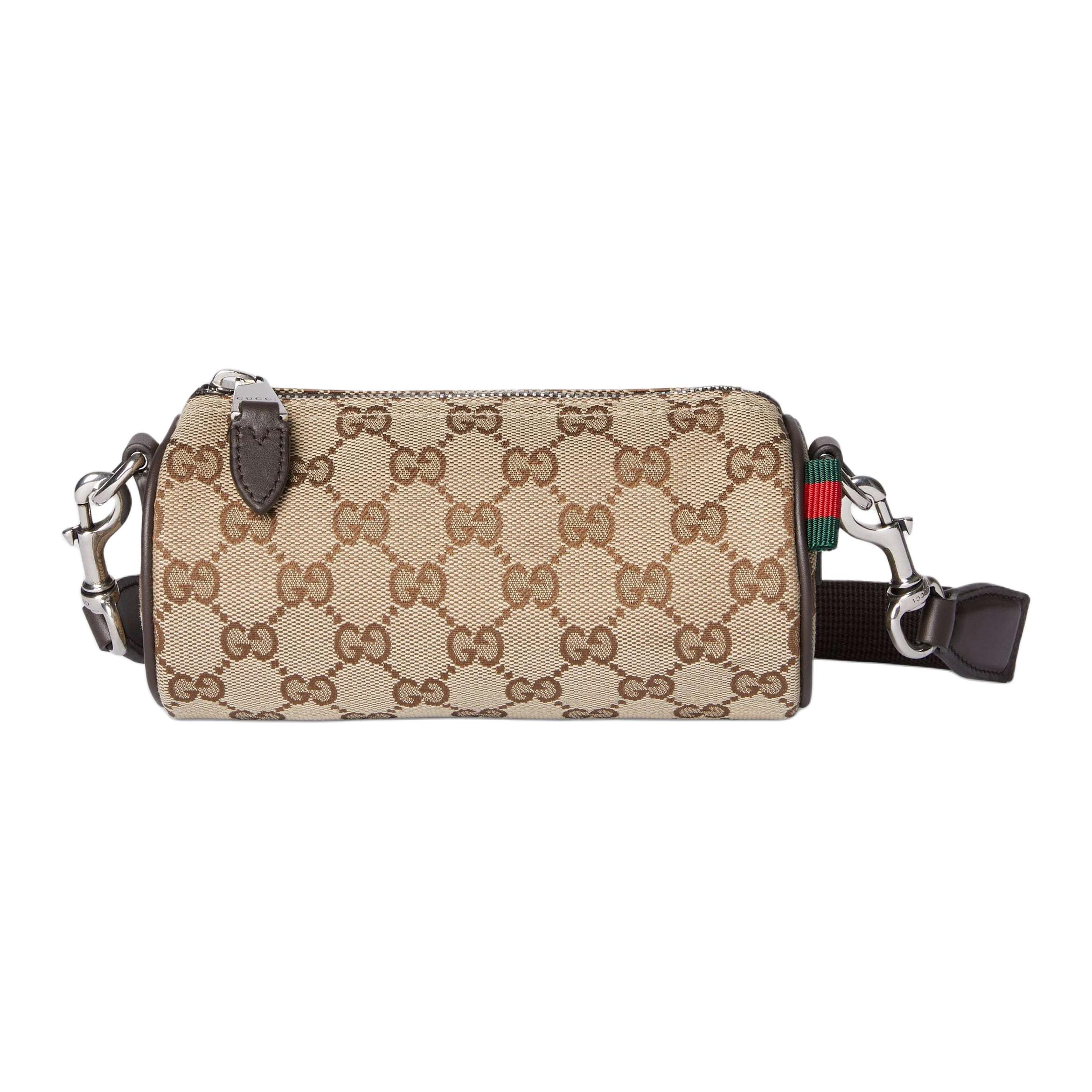 Gucci regulējama pleca siksna, audekla un