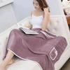 Wearable Bathrobe Multi-Function Womens Bath Towels Soft and Absorbent Towel Dress Coral Fleece Quick-Dry Shower Home Textiles