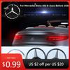 Hot Car Sticker 1pcs Mercedes Logo Badges Cover Decal 3D ABS Car Rear Trunk Emblem Sticker For Mercedes Benz Old B-class Before