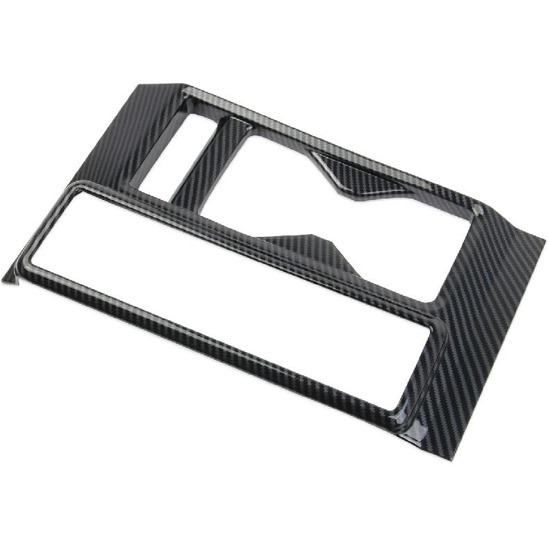 Carbon Fiber Central Control Gear Shift Panel Cup Holder Cover Trim Accessories for 2022-2025 Nissan Pathfinder