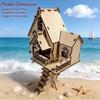 Treehouse 3D Wooden Puzzle Miniature : The Perfect Holiday Present Ideal for Halloween Christmas Plus Birthdays