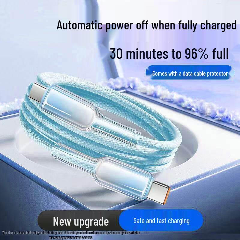 Dual Type-C Braided Fast Charging Cable for Apple, Huawei, Vivo, Honor, OPPO, Xiaomi