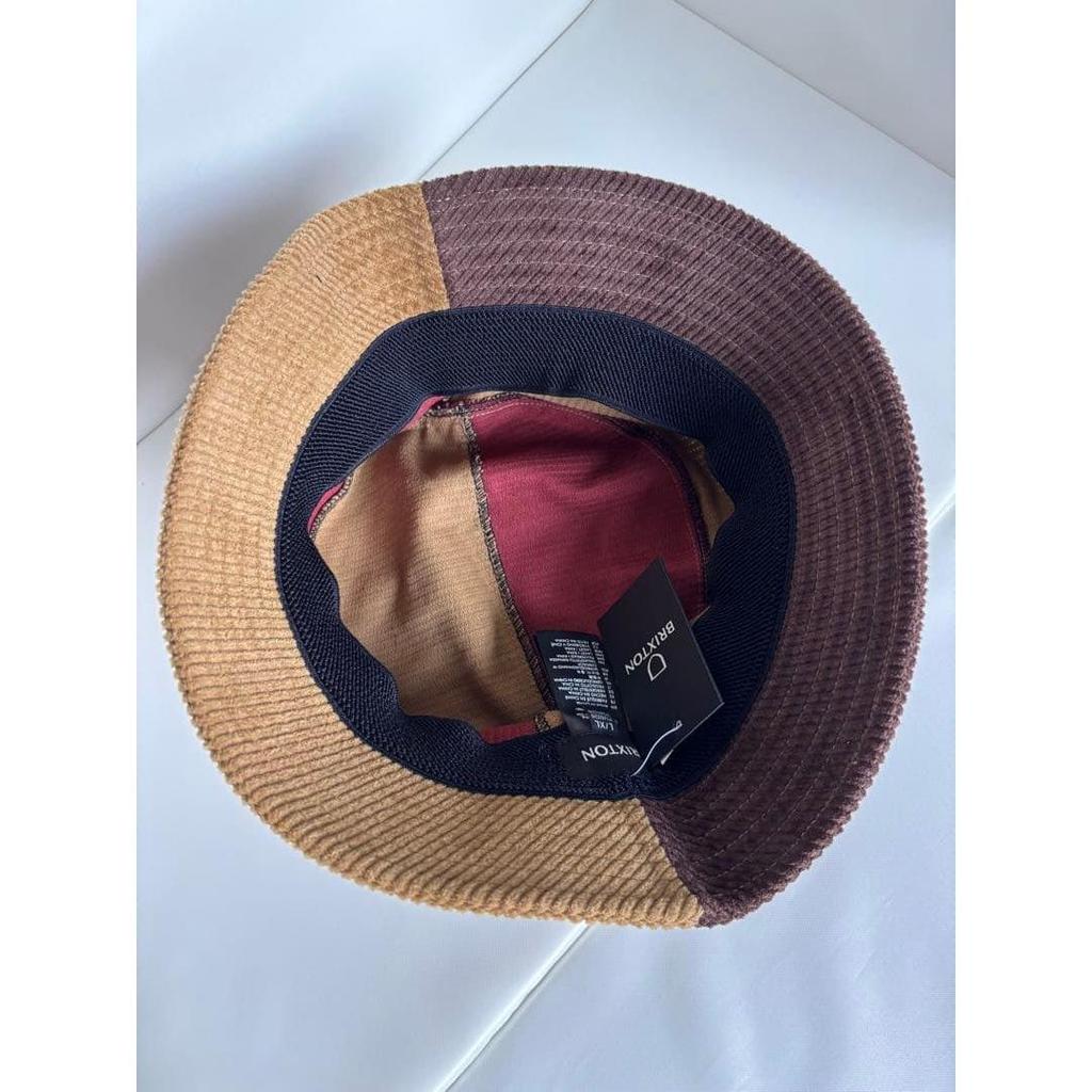 Used BRIXTON patchwork bucket hat