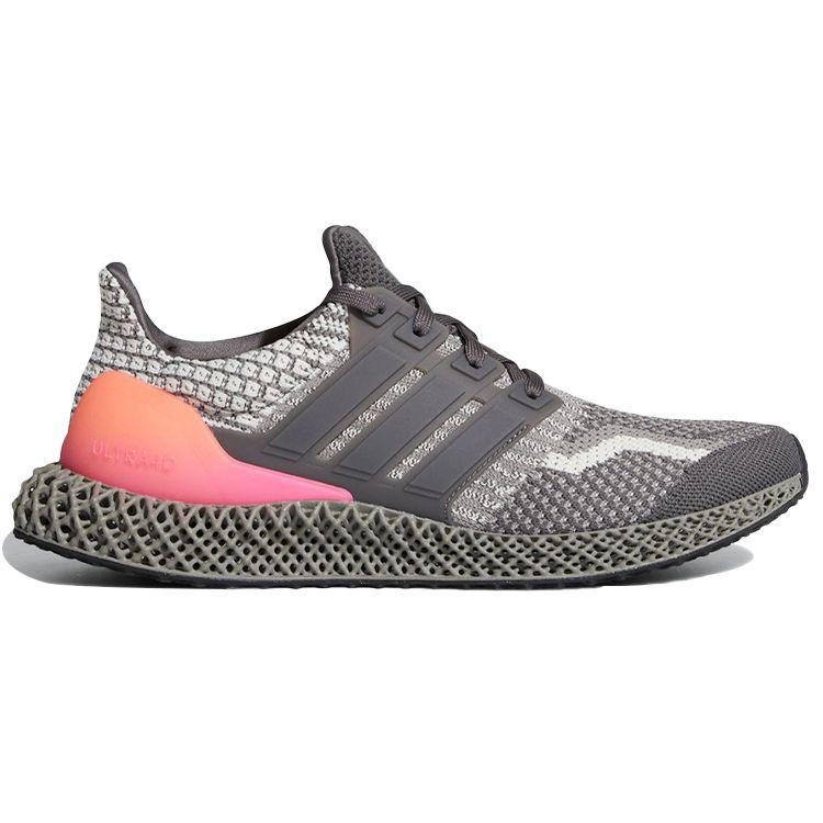 Adidas Ultra 4D Grey Pink Gradient Men Sneakers Grey-Five Grey-Three G58161