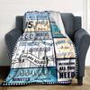 15Th Birthday Celebration Lightweight Blanket Ultra-Soft Great for Sofa Couch Office Bed Seasons Universal Versatile Accessory Gifts Y9