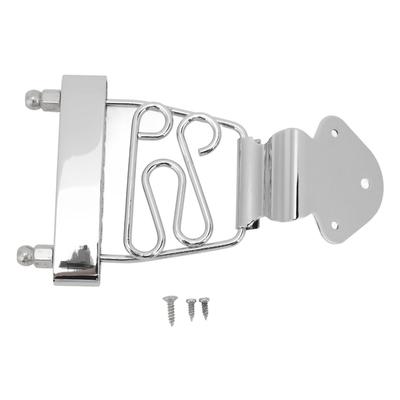 6 String Guitar Trapeze Tailpiece Metal Height Adjustable Guitar Trapeze Bridge Tailpiece for Replacement