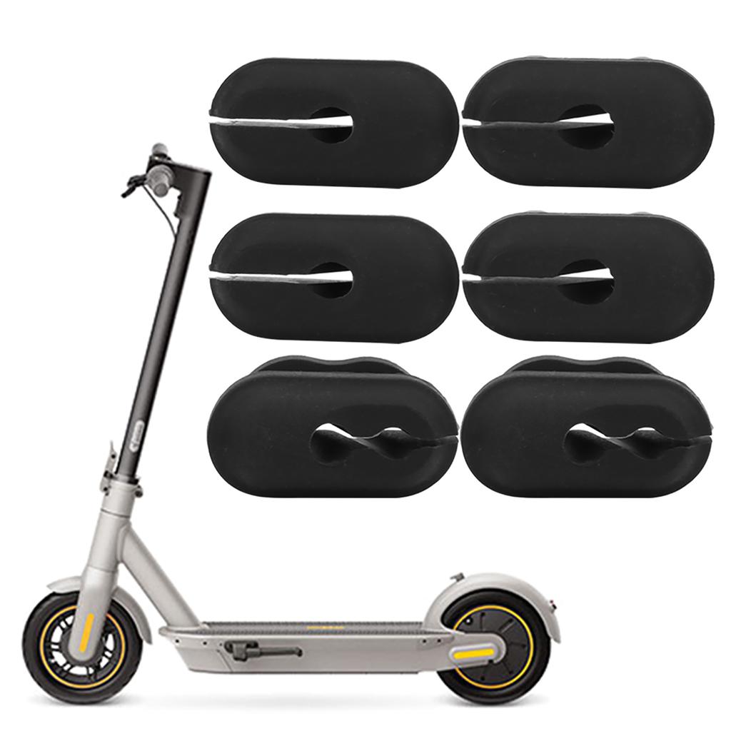 6 ks Prachotěsná Vodotěsná Silikonová Záslepka pro Elektrickou Koloběžku XIAOMI Ninebot G30