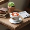 Elegant Resin Coffee Cup Set French Style Dollhouses Decors For Realistic Afternoon Coffee Cup Scene 36 Pieces