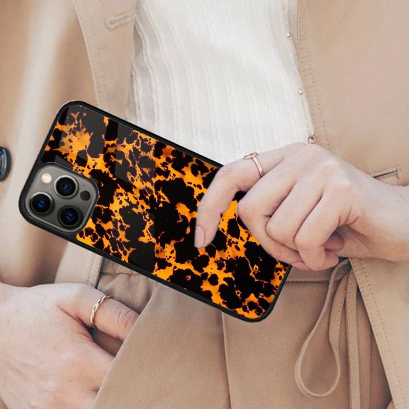 polished tortoise shell Marble Magnetic Phone Case For APPLE iPhone 17 Air 16 14 13 12 Pro Max 15 Plus Wireless MagSafe Cover