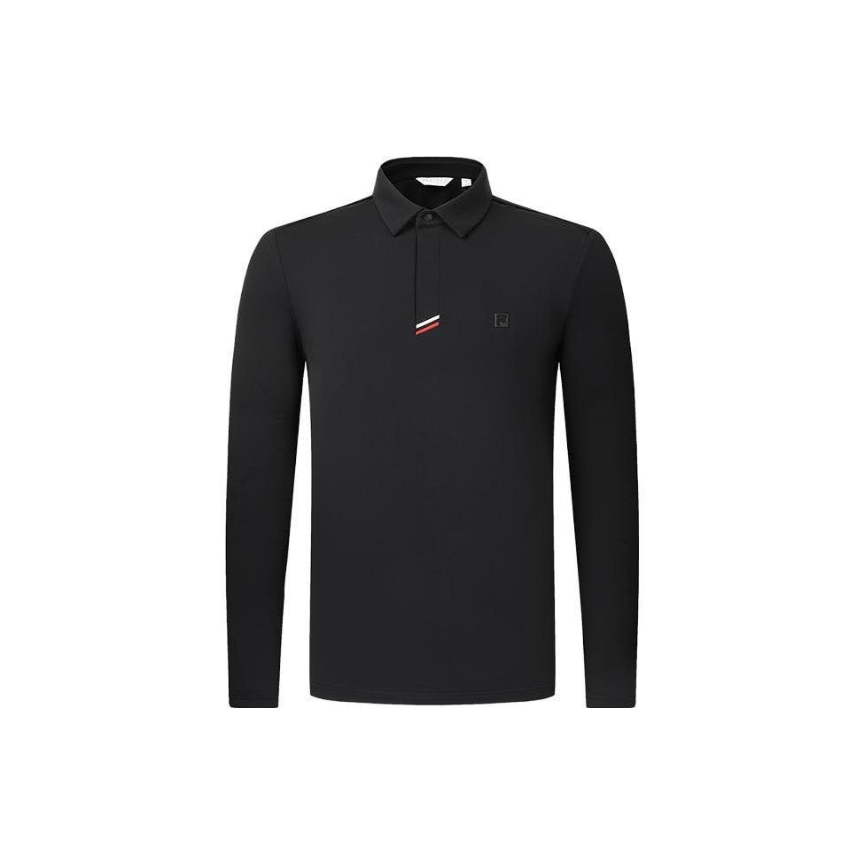 FILA Golf Polo Shirt Men s Pitch Black A11M345206FBK M