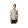 Polo Ralph Lauren Jacquard Embroidered Long Sleeve Polo Shirt Men tops Beige 710964531-005