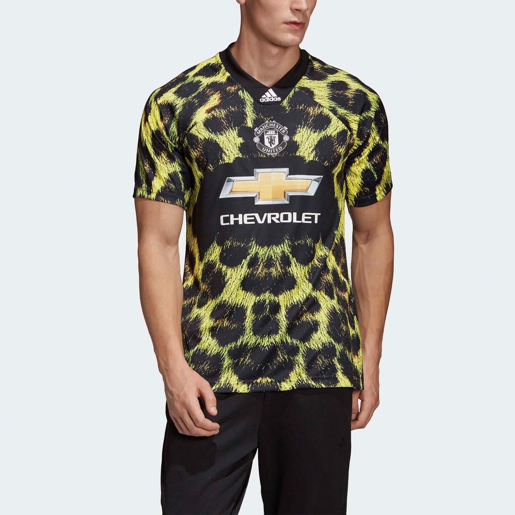 adidas Manchester United Soccer Jerseys Men's Lemon Moderate EA2117