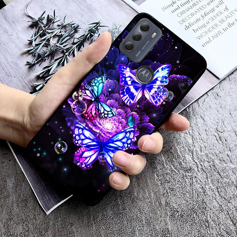 Butterfly Phone Case pro Motorola Moto G 5G G50 G60S G100 G Stylus G9 G8 G7 Power G Pure G8 Play G7Plus G60