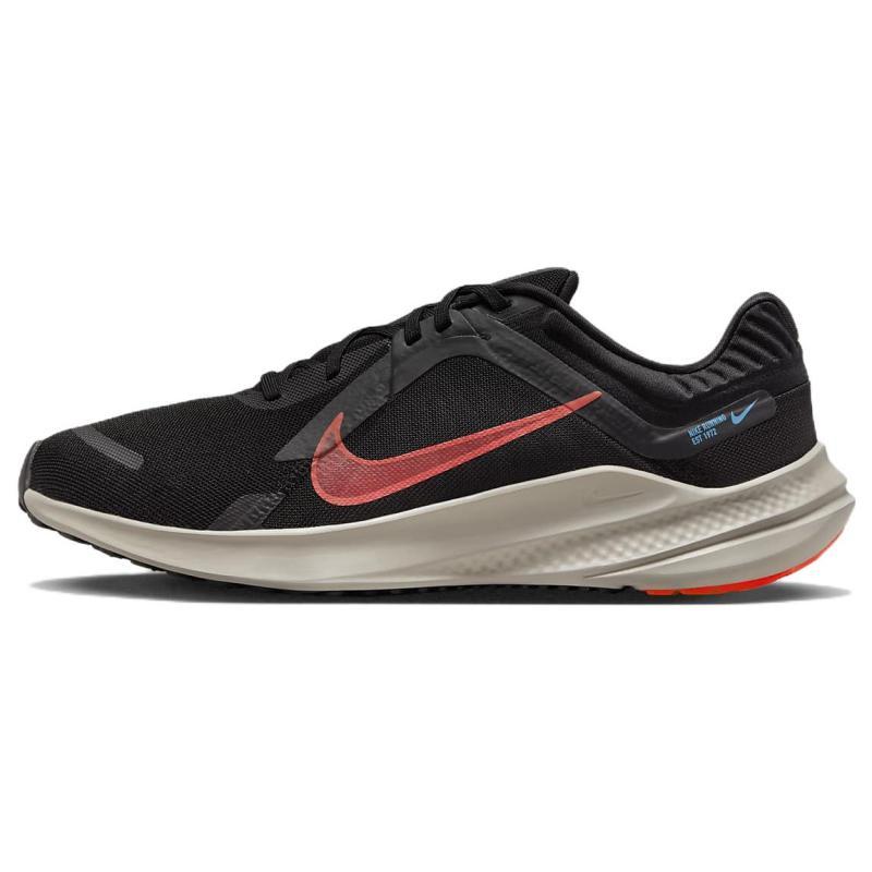 

Nike Quest 5 Black Cobblestone Laser Blue Bright Crimson Sneakers DD0204-005 44.5