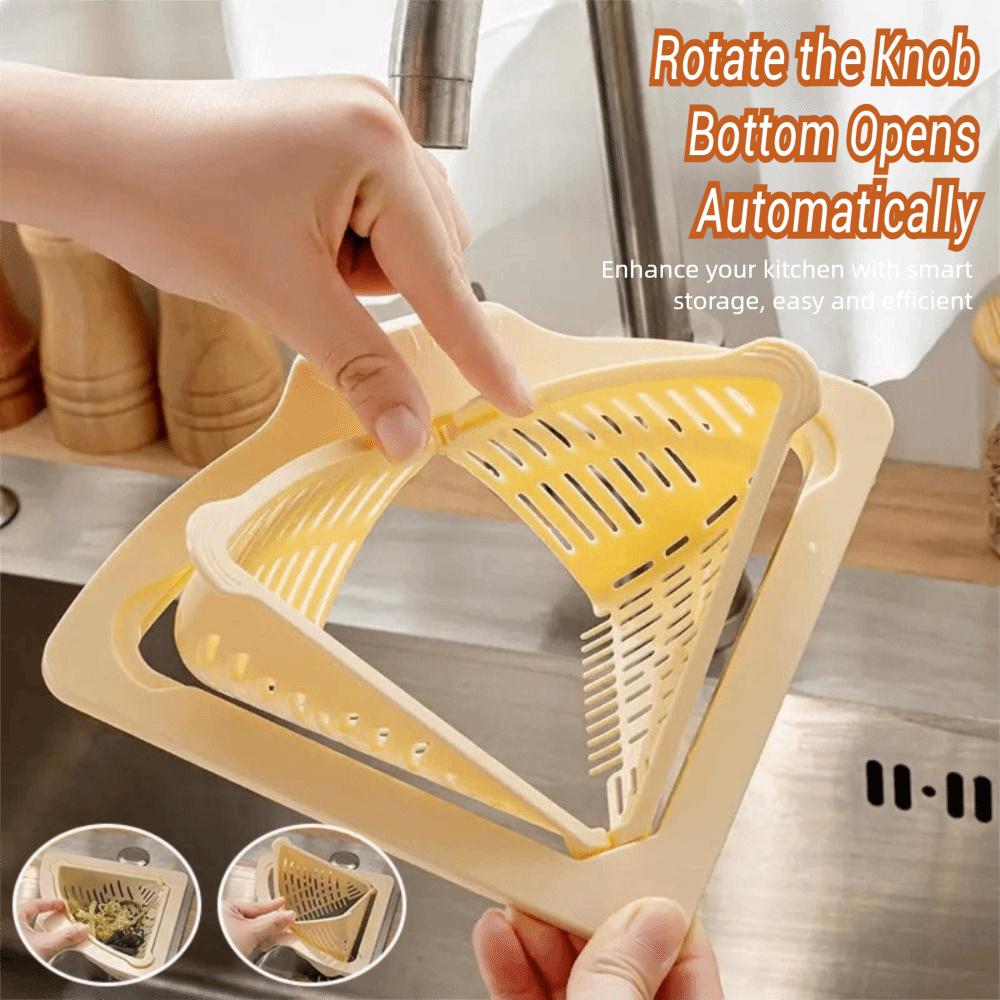 Triangle Sink Drain Basket Multifunctional Kitchen Sink Trash Boxes  Kitchen Supplies