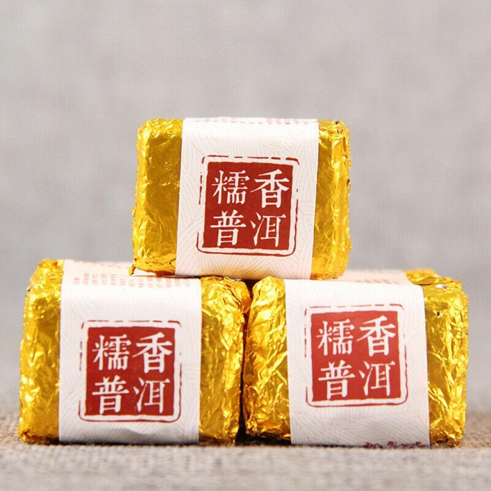 500g Natural Herbal Ripe Pu Erh Tea Brick Daily Energy Drink 01