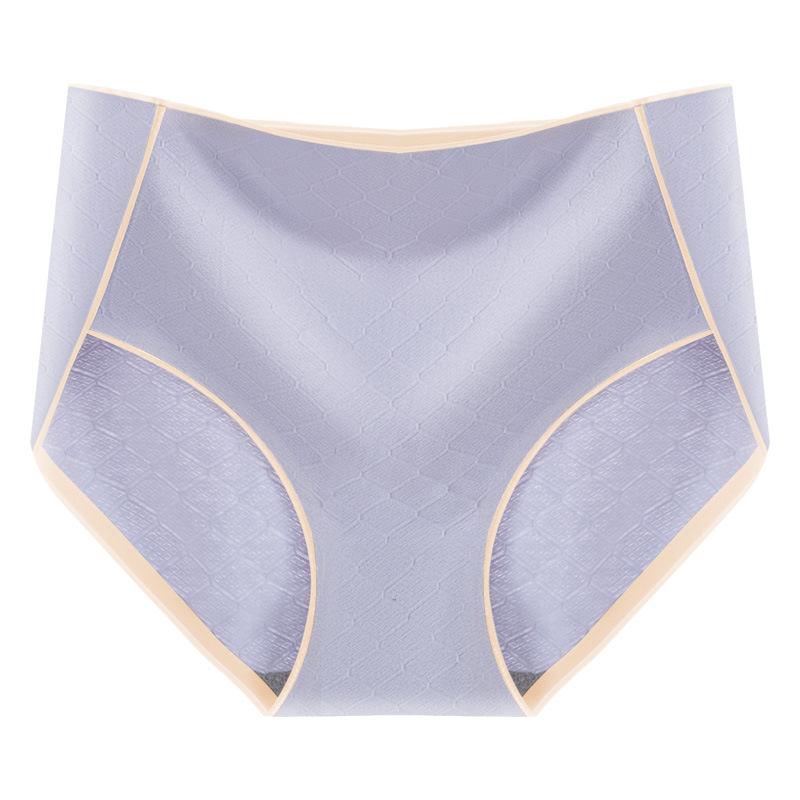 4 Teile/satz Süße Mädchen Einfarbig Slips Bequeme Atmungsaktive Baumwolle Nahtlose Hohe Taille Höschen Große Größe Casual Unterhosen
