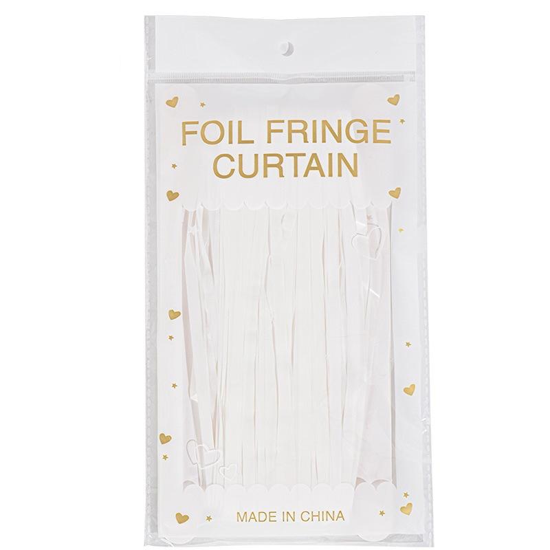 Bright Rain Curtain Background Wall Fringed Rain Curtain Wedding Stage Birthday Party Decorative Rain Curtain