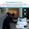 Dual-Lens Night Vision Wireless HD Camera: 360° Indoor/Outdoor WiFi Monitor