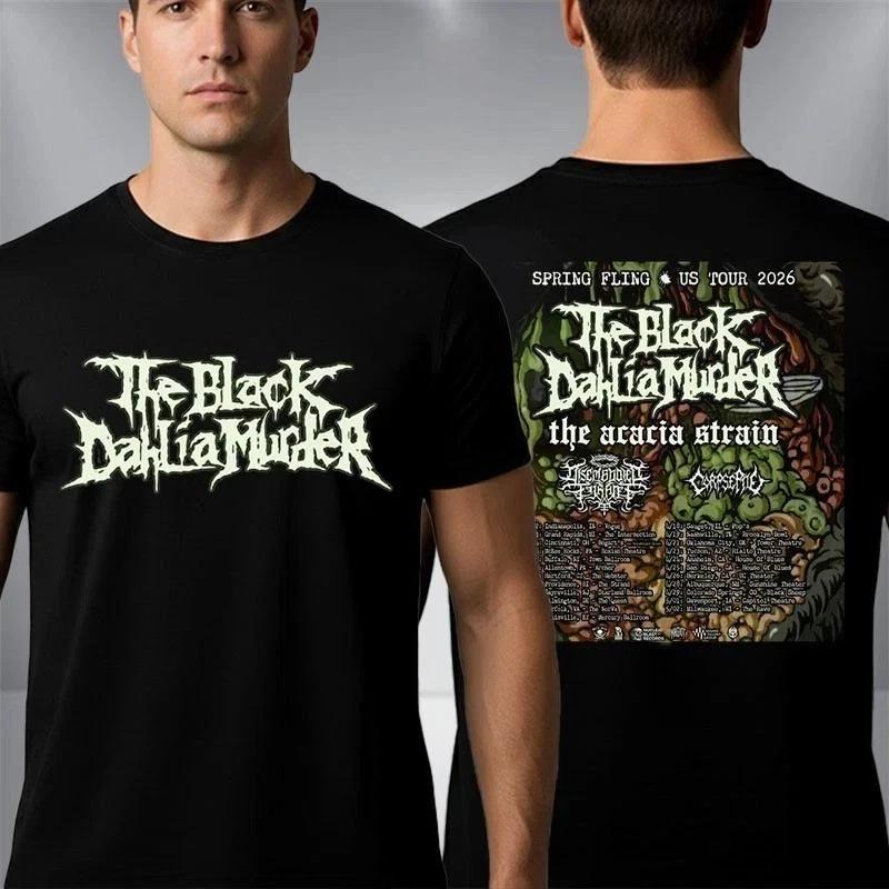 The Black Dahlia Murder Spring Fling US Tour 2026 Schedule Tour Dates T-Shirt S