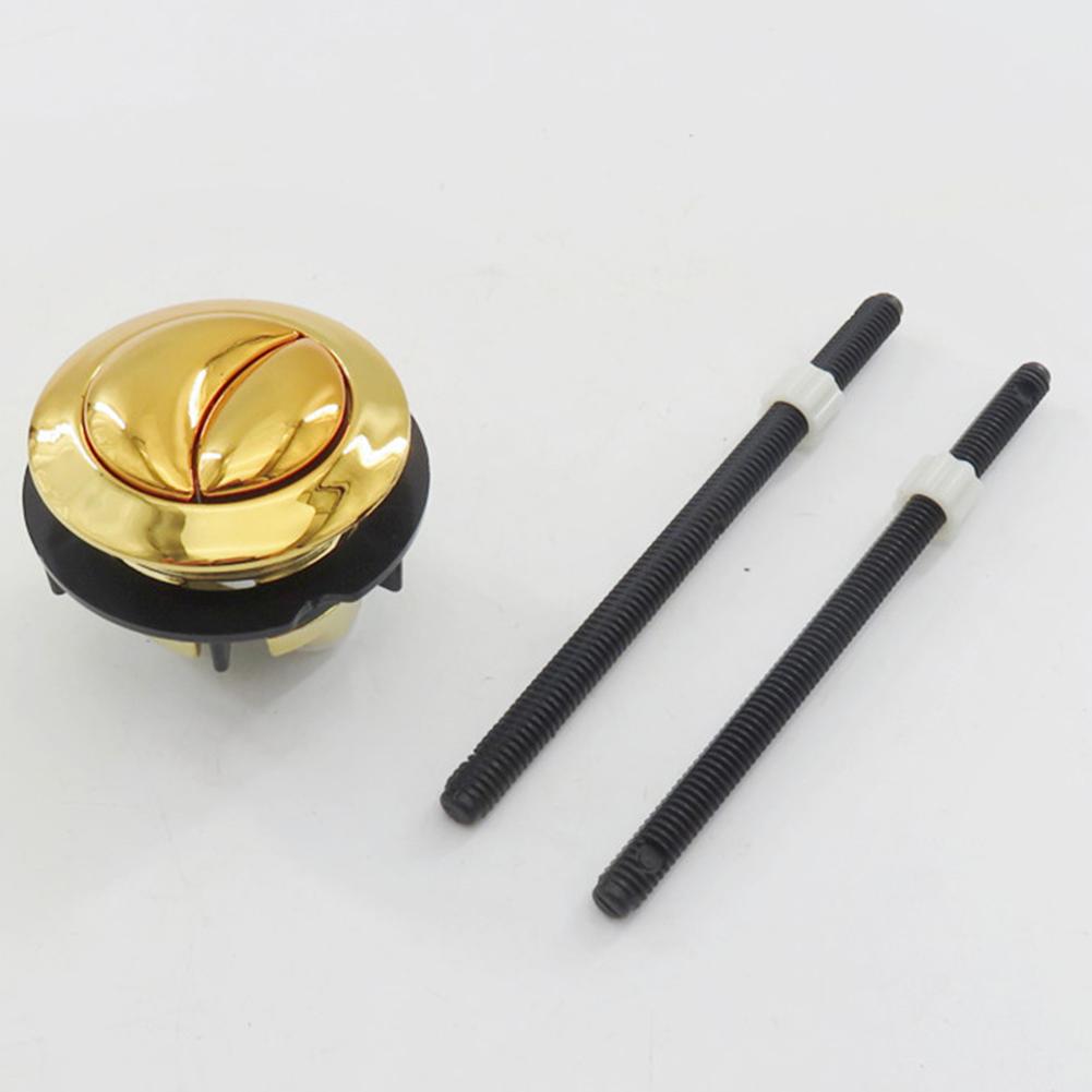 1pc 38mm Dual Flush Push Button Replacement Toilet Cistern Water Tank Cover Switch Dual Press Tank Push Switch