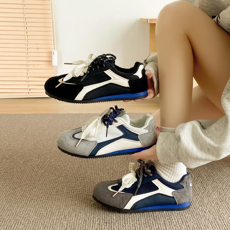 2025 White Shoes Women's Autumn Korean Version Ins Female Students' Leisure Sports Versatile Board Shoes Street Shot CY6629-2