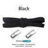 1Pair Magnetic Lock Shoelaces Without Ties Elastic Laces Sneakers No Tie Shoe Laces for Kids Adult Flat Shoelace Rubber Bands