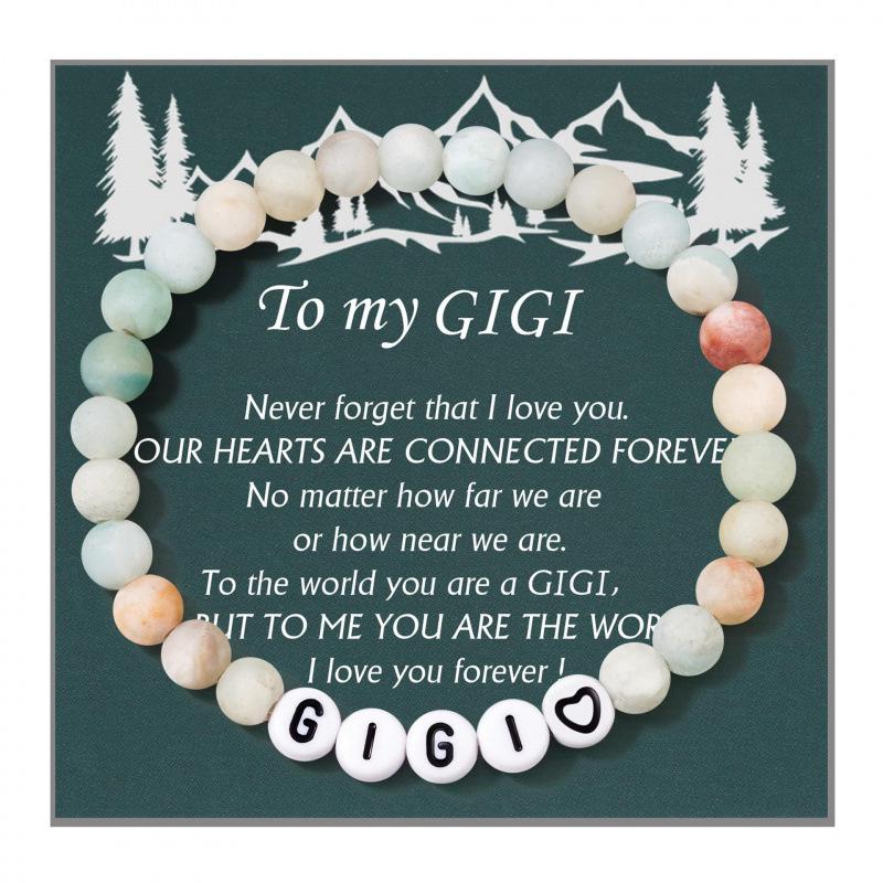 Women's Stone Beaded Bracelet - Ideal Gift for Christmas, Birthday, or Valentine's Day for Women and Girls