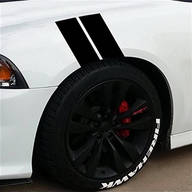 Car Reflective Stickers Wheel on Fender Waterproof Safety Warning Reflective Tape Car Decals Automobiles Decoration Accessories