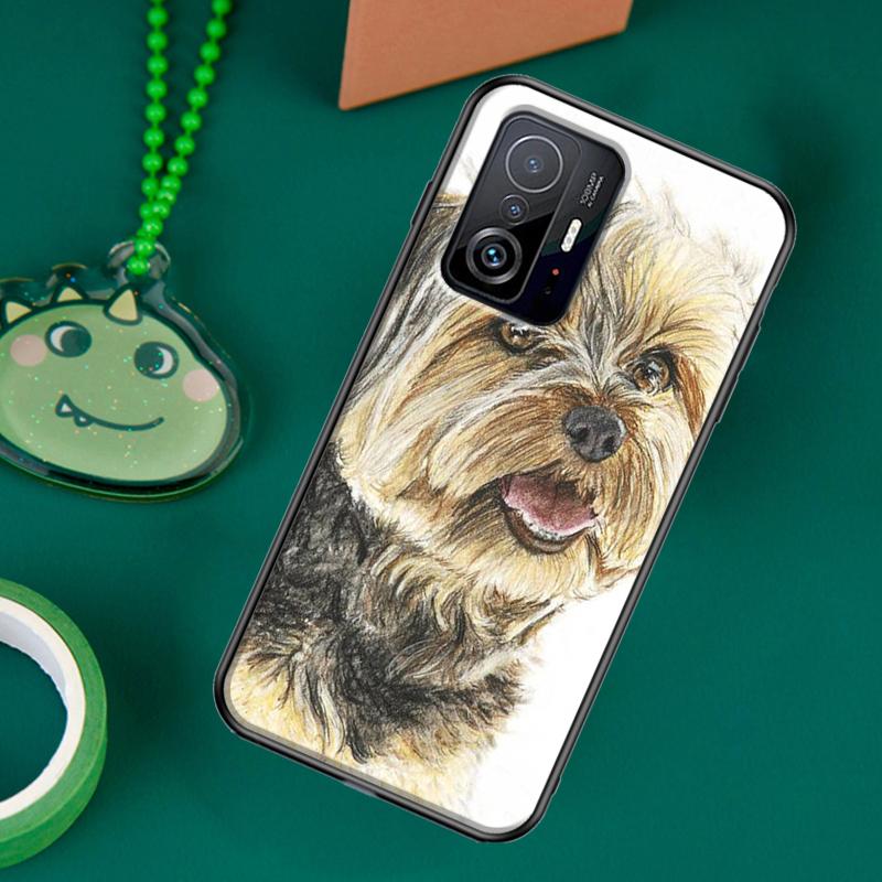 Yorkshire Terrier Hund Hülle Für POCO F5 X5 X3 Pro X4 F4 GT F3 M5s C40 Hülle Für Xiaomi 13 12 Lite 11T 12T Pro 12X