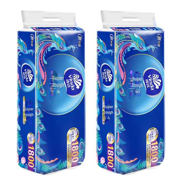 Vinda Ekologický 4vrstvý pevný toaletní papír - 10 rolí, 180 g