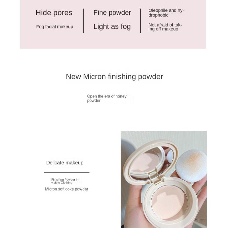 HER ORANGE ~ Soft Focus Matte Powder Powder Dry Powder Fixing Oil Control Long Lasting Waterproof Concealer Loose Powder Cookie Skin