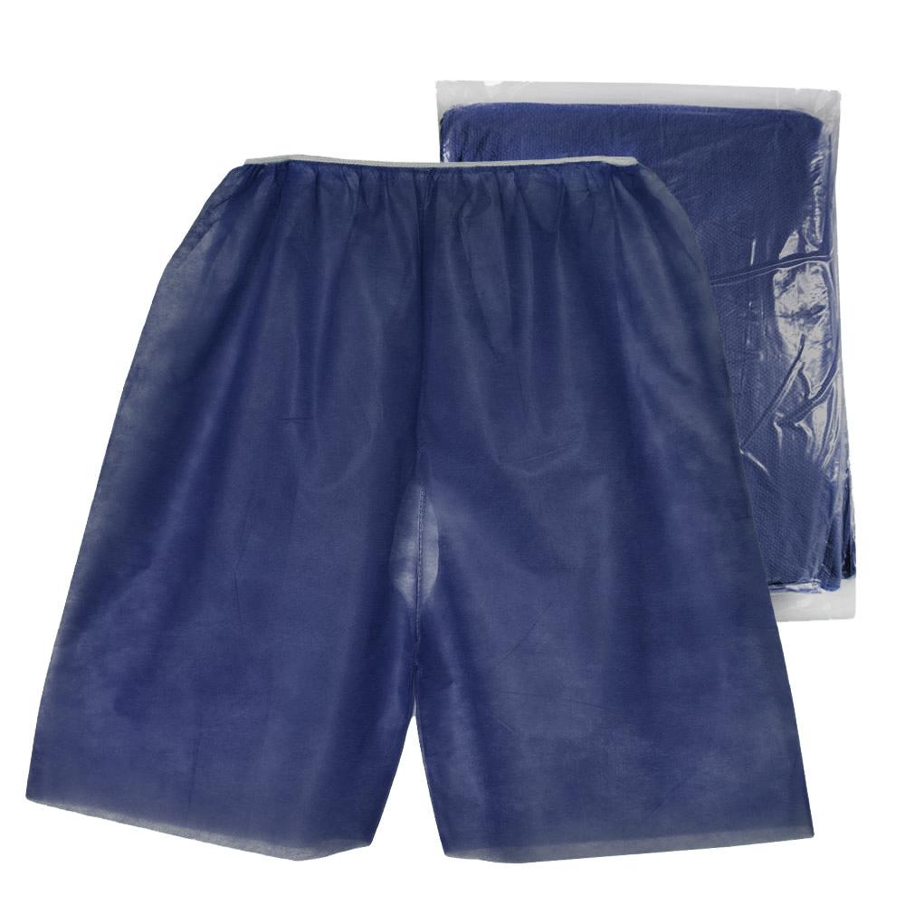 Colonoscopy Shorts for Patient Blue Non-woven 40G 10 Pcs
