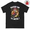 70's Metal Guitarist Silhouette T-Shirt, Unisex Shirt Classic Rock Legend Tee for Concerts & Festivals